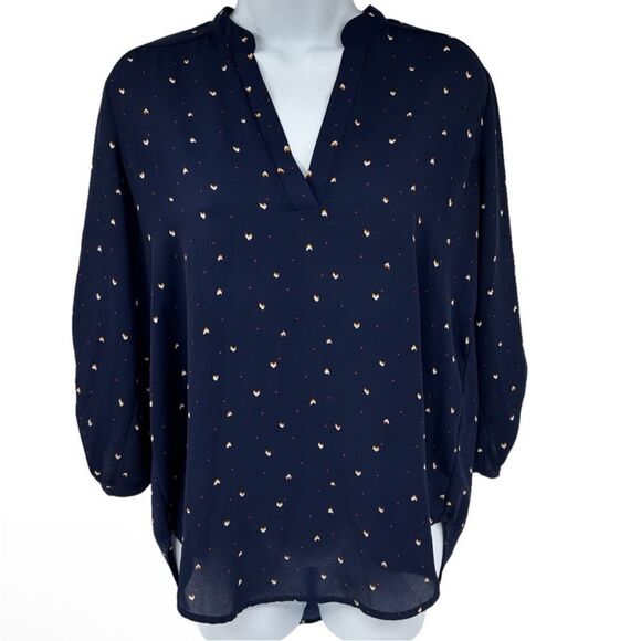 ✨ Lush
Printed Split Neck Blouse✨ - Picture 3 of 8